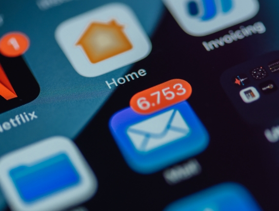 smartphone mail notification